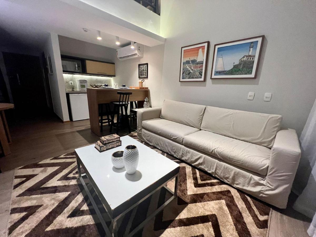 Apartamento Loft Duplex Urbano E Sofisticado, Com Temática Praiana No Rio Vermelho Salvador de Bahía Exterior foto